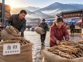 Inside Gansu's Herbal Medicine Market: From Fields to Pharmacy