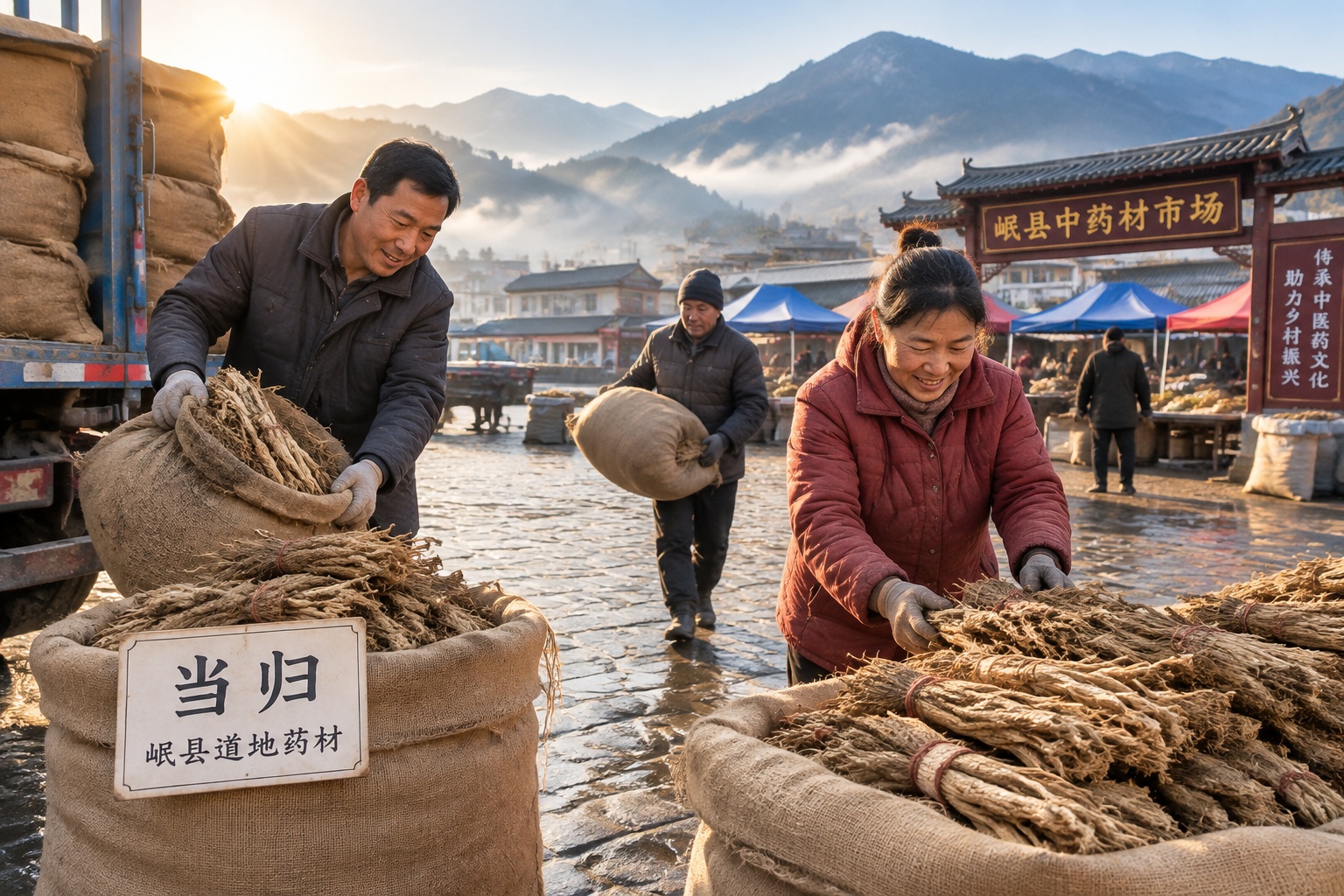 Inside Gansu's Herbal Medicine Market: From Fields to Pharmacy
