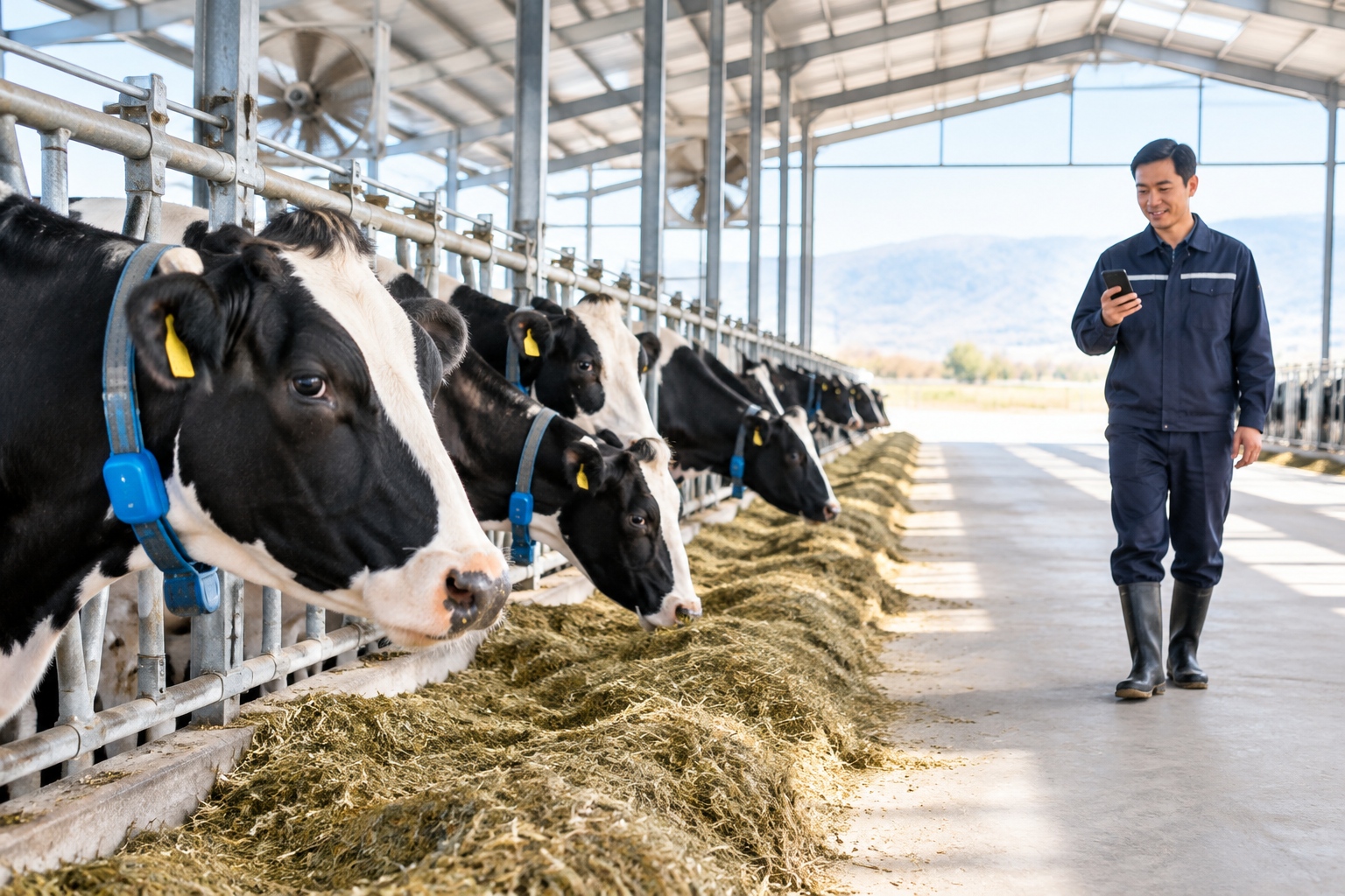 Ningxia's Dairy Revolution: Cows Now Wear Smart Collars