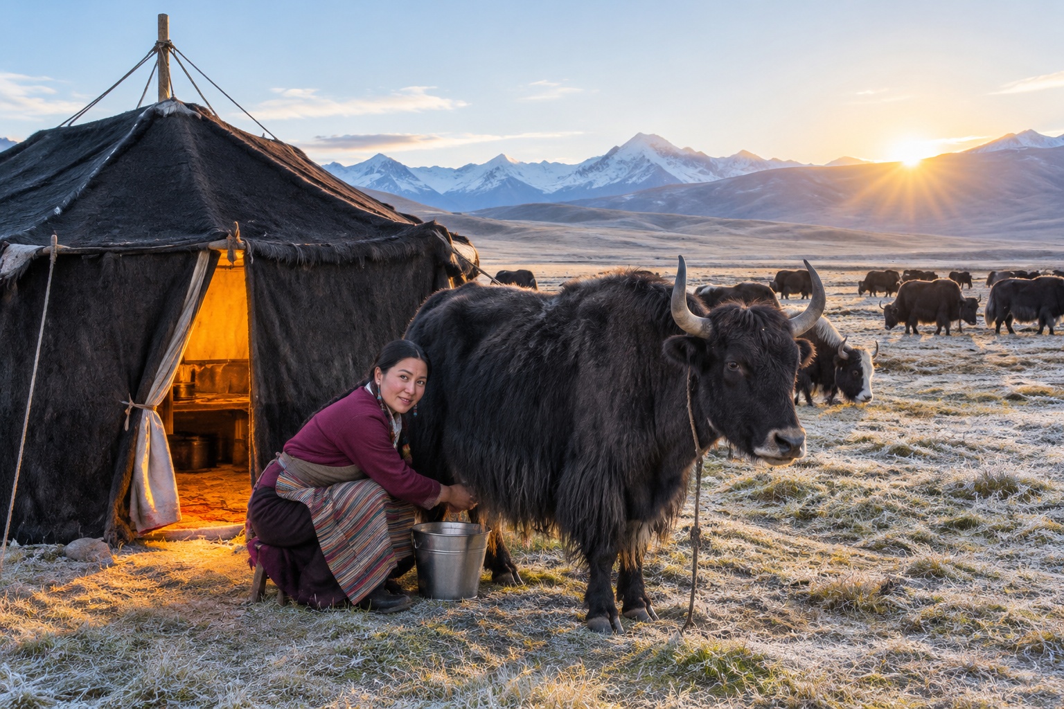 Yak Economy: How a Single Yak Sustains a Grassland Family in Qinghai