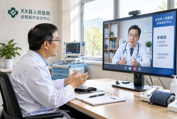 Telemedicine Bridges Distance: Specialists Meet Remote Counties