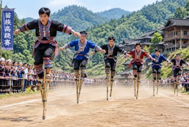 Stilt Racing: The Ethnic Minorities' Thrilling Sport in China
