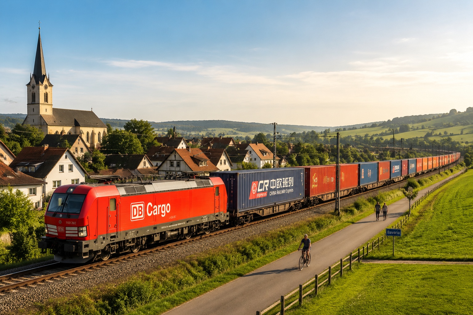 A German Locomotive Engineer: Driving the China-Europe Train