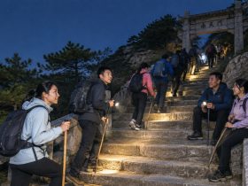 Climbing Mount Tai at Night: Waiting for Sunrise with Thousands of Chinese