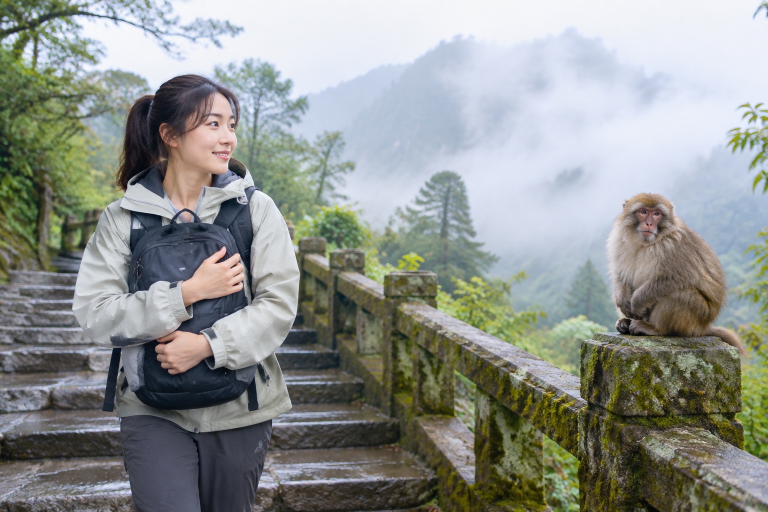 Do Mount Emei's Monkeys Really Steal Your Bag? I Tested It 19 Do Mount Emei's Monkeys Really Steal Your Bag? I Tested It