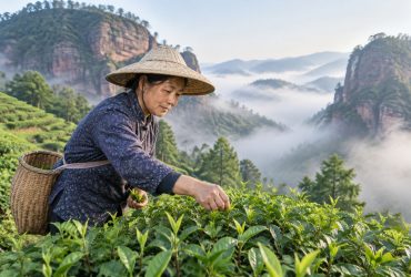 A Day Making Da Hong Pao with Tea Farmers in Wuyishan