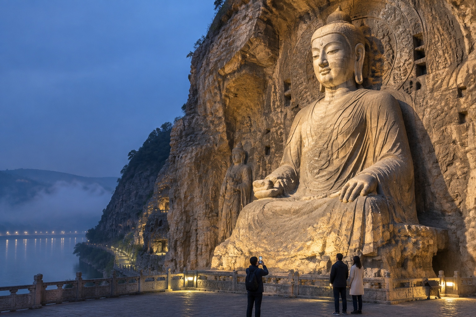 Longmen Grottoes: The Vairocana Buddha at Night Is More Stunning Than by Day 19 Longmen Grottoes: The Vairocana Buddha at Night Is More Stunning Than by Day