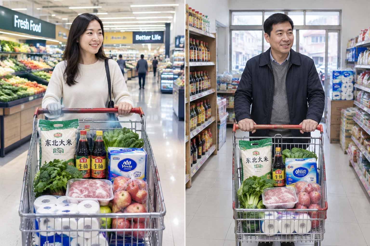 Big City, Small Store vs. Small City, Big Store: We Compared Grocery Cart Prices in Both Places