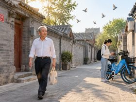 Beijing at 6 a.m.: Soy Milk, Pigeon Whistles, and Shared Bikes