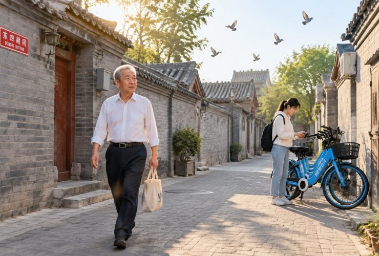 Beijing at 6 a.m.: Soy Milk, Pigeon Whistles, and Shared Bikes