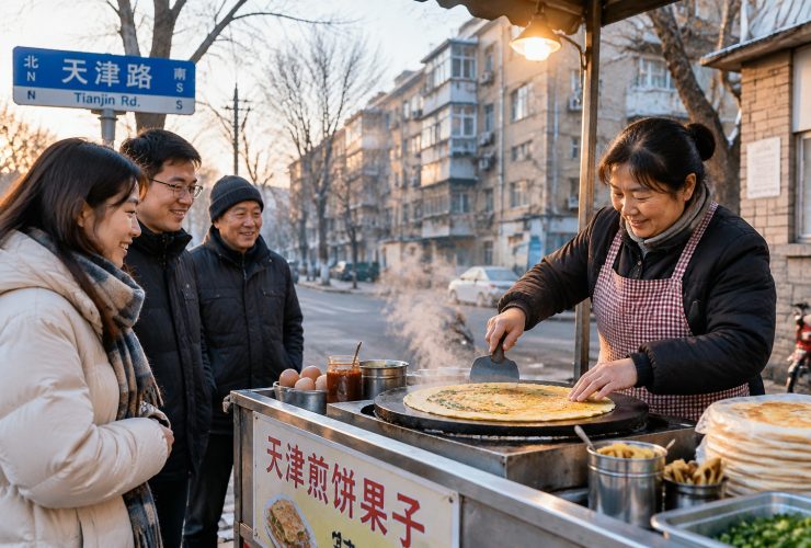 Tianjin: Crosstalk by the River, Pancakes on the Corner
