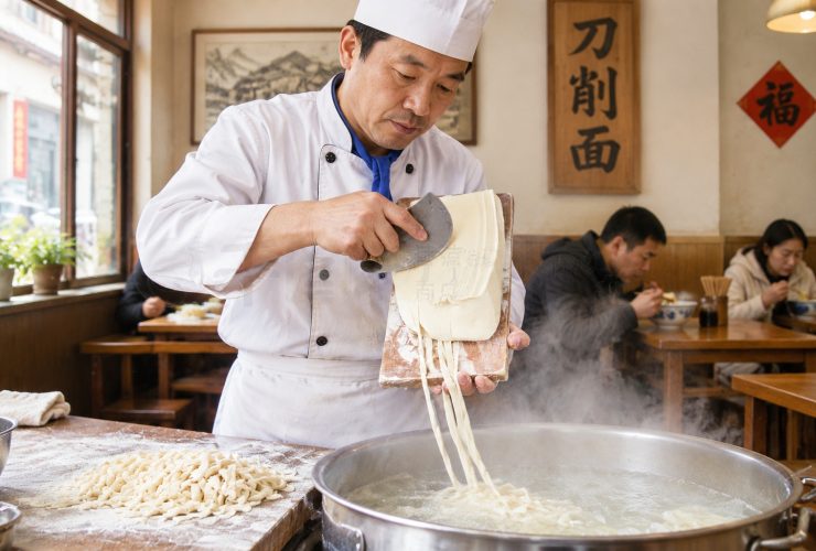 Shanxi: Knife-Cut Noodles, Aged Vinegar, and Life Beyond the Courtyards