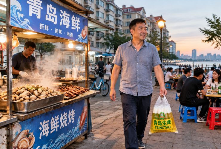Shandong: Beer Houses in Qingdao, Braised Pork in Jinan, and Coastal Foragers