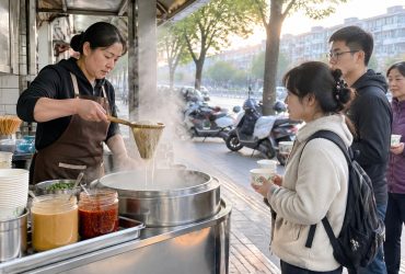 Hubei: Breakfast in Wuhan — Hot Dry Noodles, Ferries, and Riverside Life
