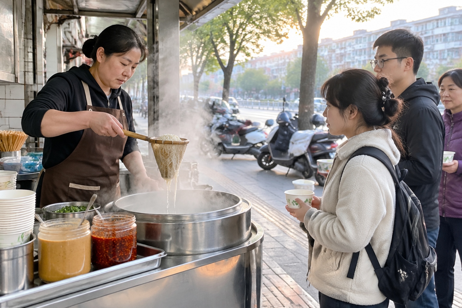 Hubei: Breakfast in Wuhan — Hot Dry Noodles, Ferries, and Riverside Life
