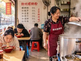 Guangxi: Luosifen and E-Bikes — Sour, Spicy Flavors and the Rhythms of a Moving City