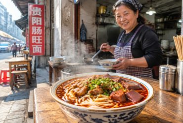 Guizhou: Breakfast Noodles and Miao Long-Table Feasts