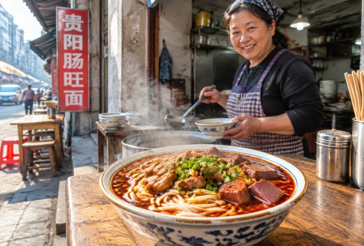 Guizhou: Breakfast Noodles and Miao Long-Table Feasts