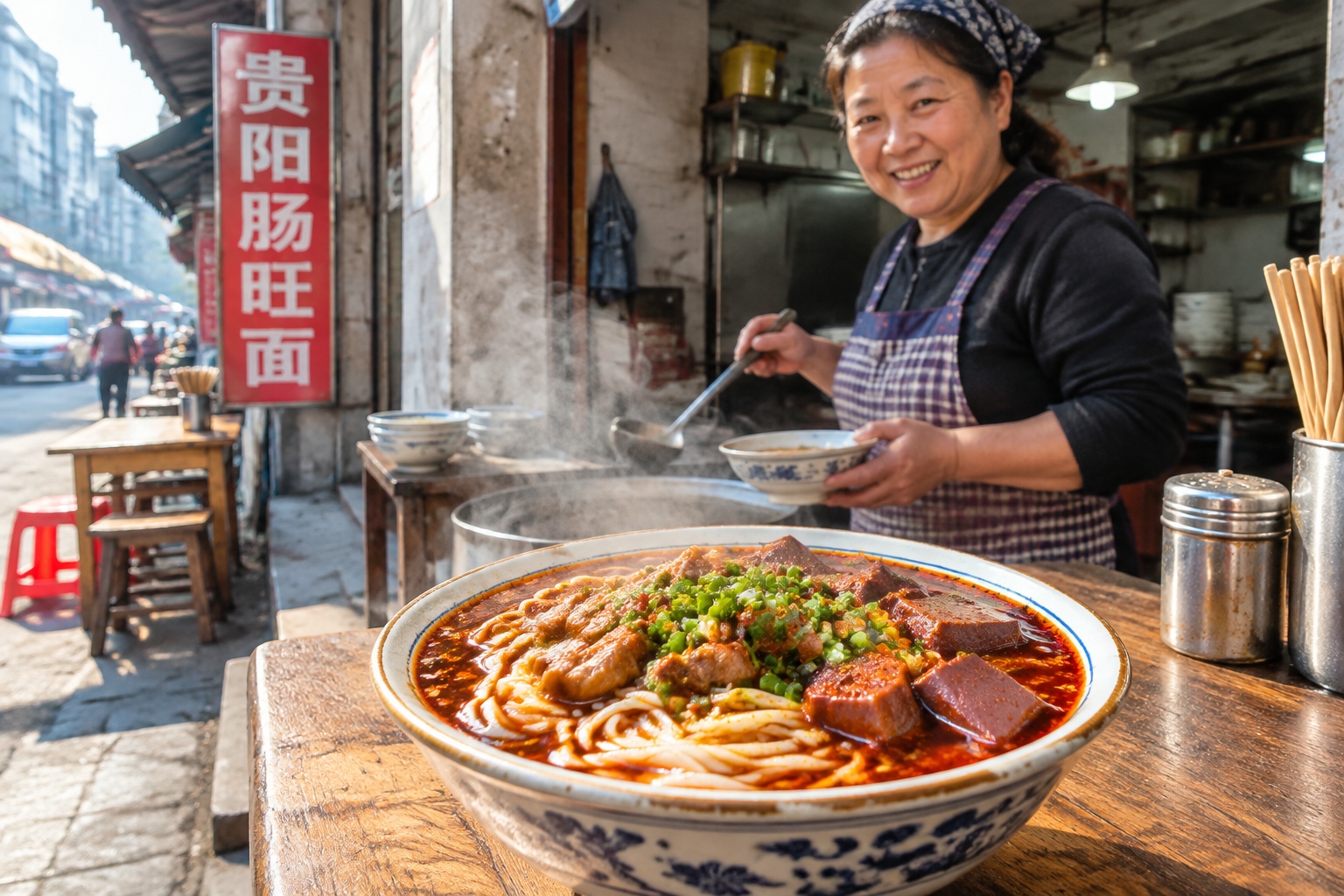Guizhou: Breakfast Noodles and Miao Long-Table Feasts