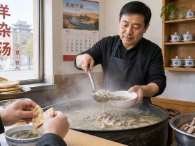 Ningxia: Lamb Offal Soup in Yinchuan and Vineyards Under Helan Mountain