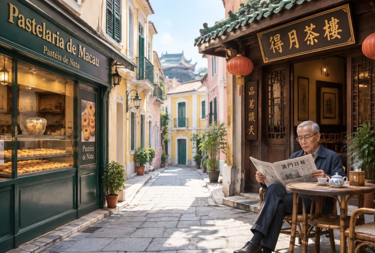 Macau: Egg Tarts, Tea Houses, and Neighborhood Alleys