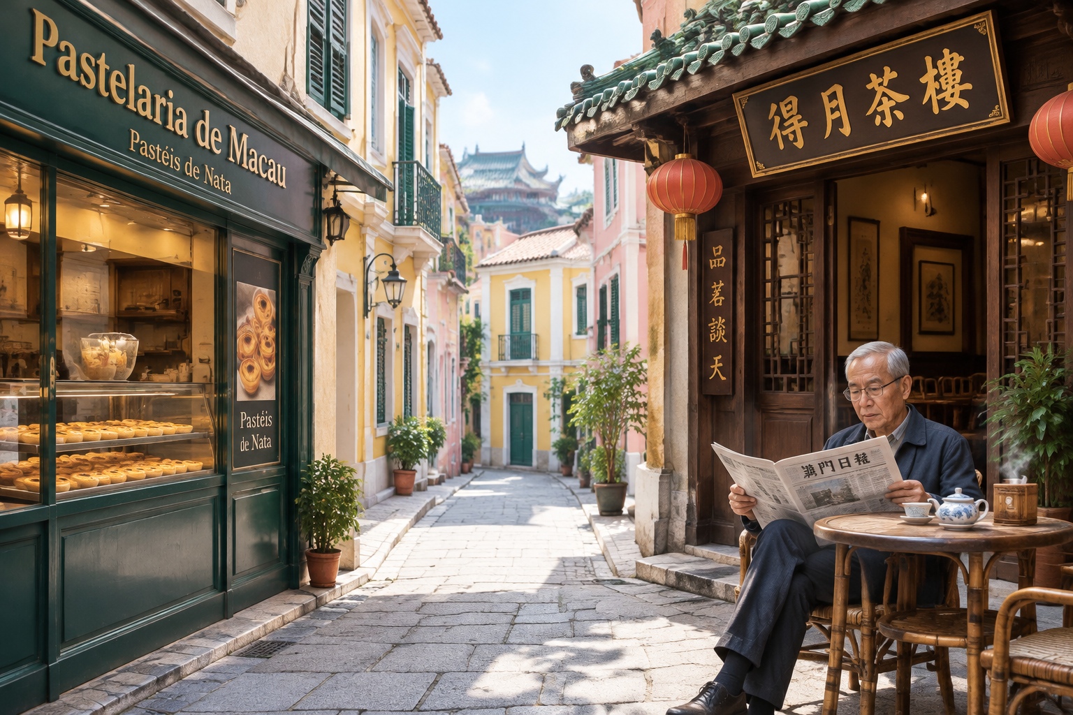 Macau: Egg Tarts, Tea Houses, and Neighborhood Alleys