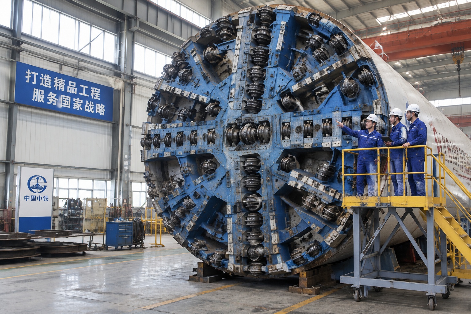 The Giant Tunnel Boring Machines Digging Under Chinese Cities