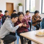 Retired Aunties Learn AI on Their Phones: A First LLM Lesson in a Community Classroom