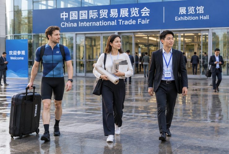 Not Here for the Sights: Why Foreigners Fly to China for Races and Trade Shows