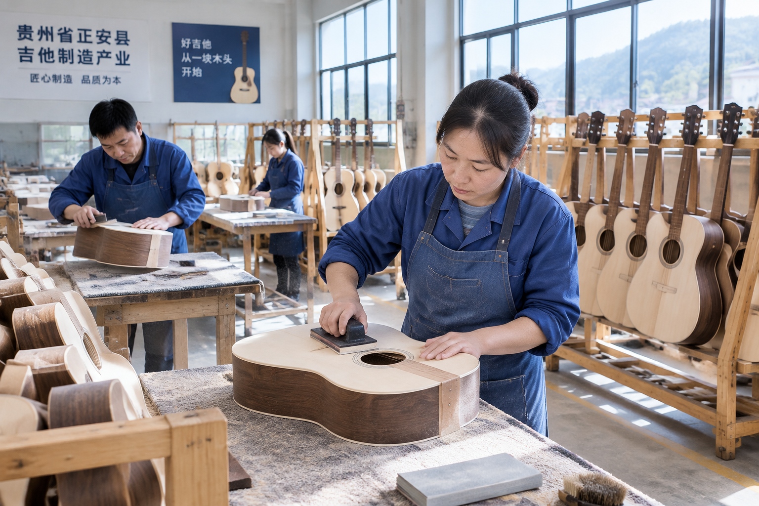 The Guitars of Zheng'an: How a Small Chinese County Builds Millions of Global Guitars