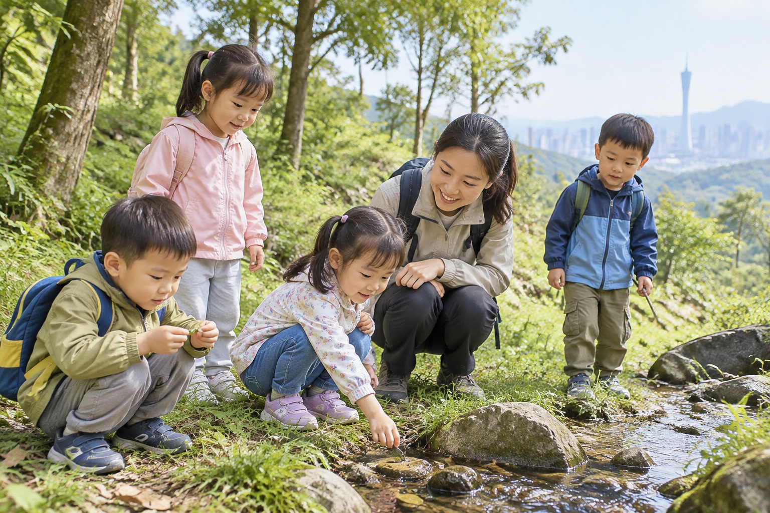 "Forest Kindergartens" in Guangzhou: The Parents Rejecting Traditional Exam Pressure