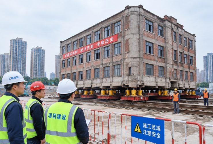 Relocating a 100-Year-Old Building Intact: China's Wild Architectural Preservation