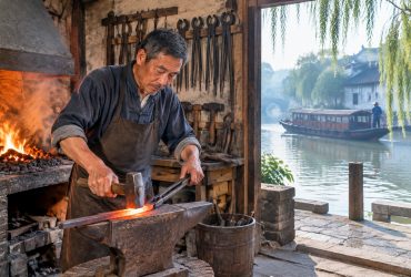 The Last Blacksmiths of the Grand Canal: Keeping the River's Soul Alive