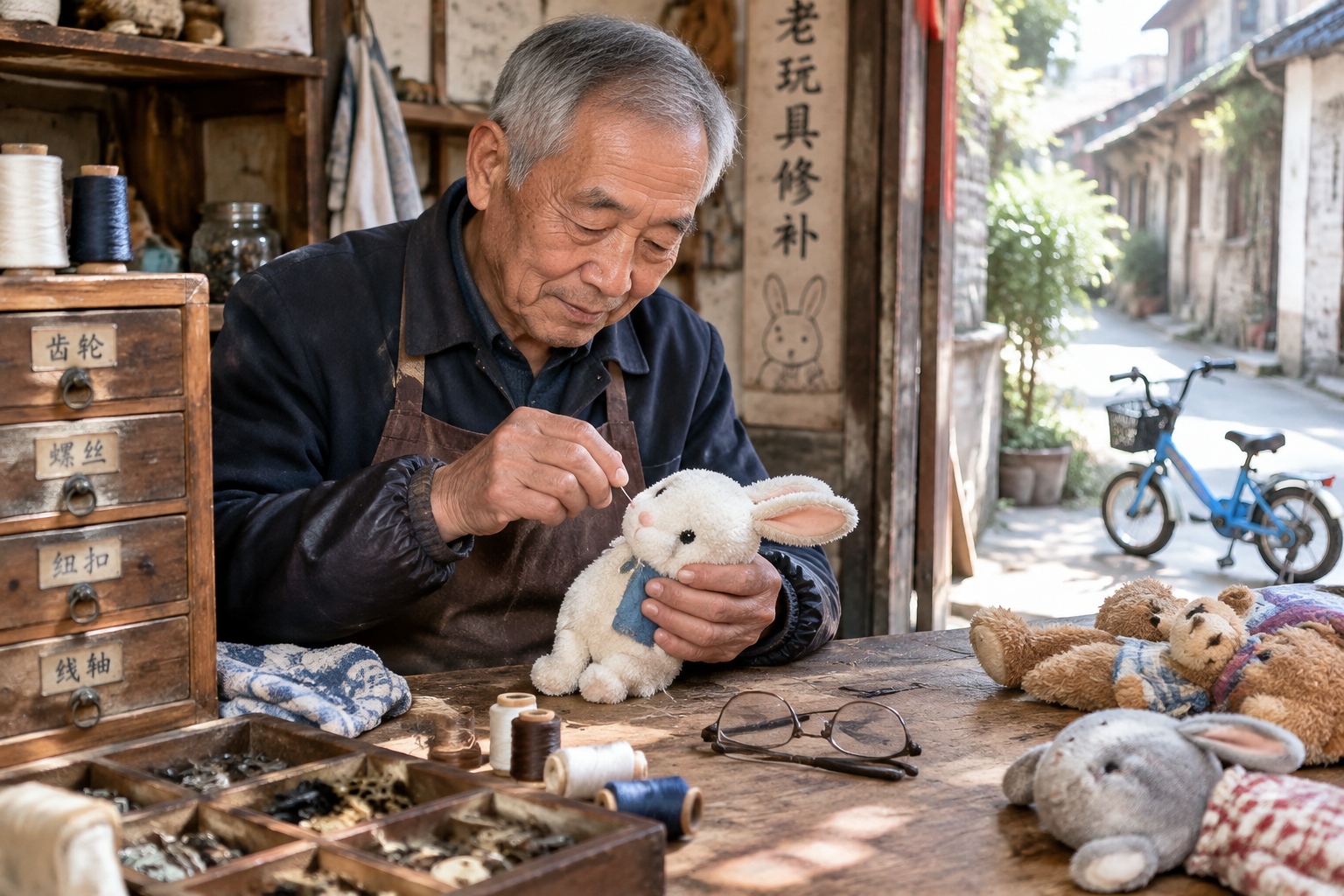 A Hospital for Broken Toys: The Grandpa Fixing Childhood Memories