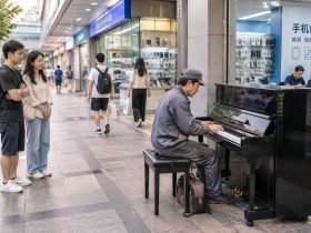 The Public Pianos of Shenzhen: Construction Workers Playing Chopin