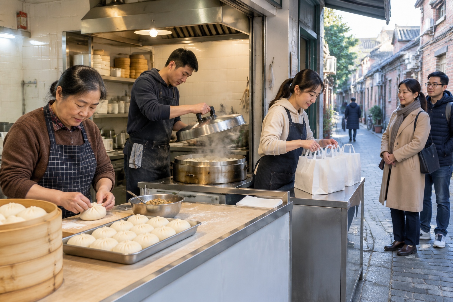 Tastes of the Longtang: A Three-Generation Breakfast Stall and Shanghai's Memories