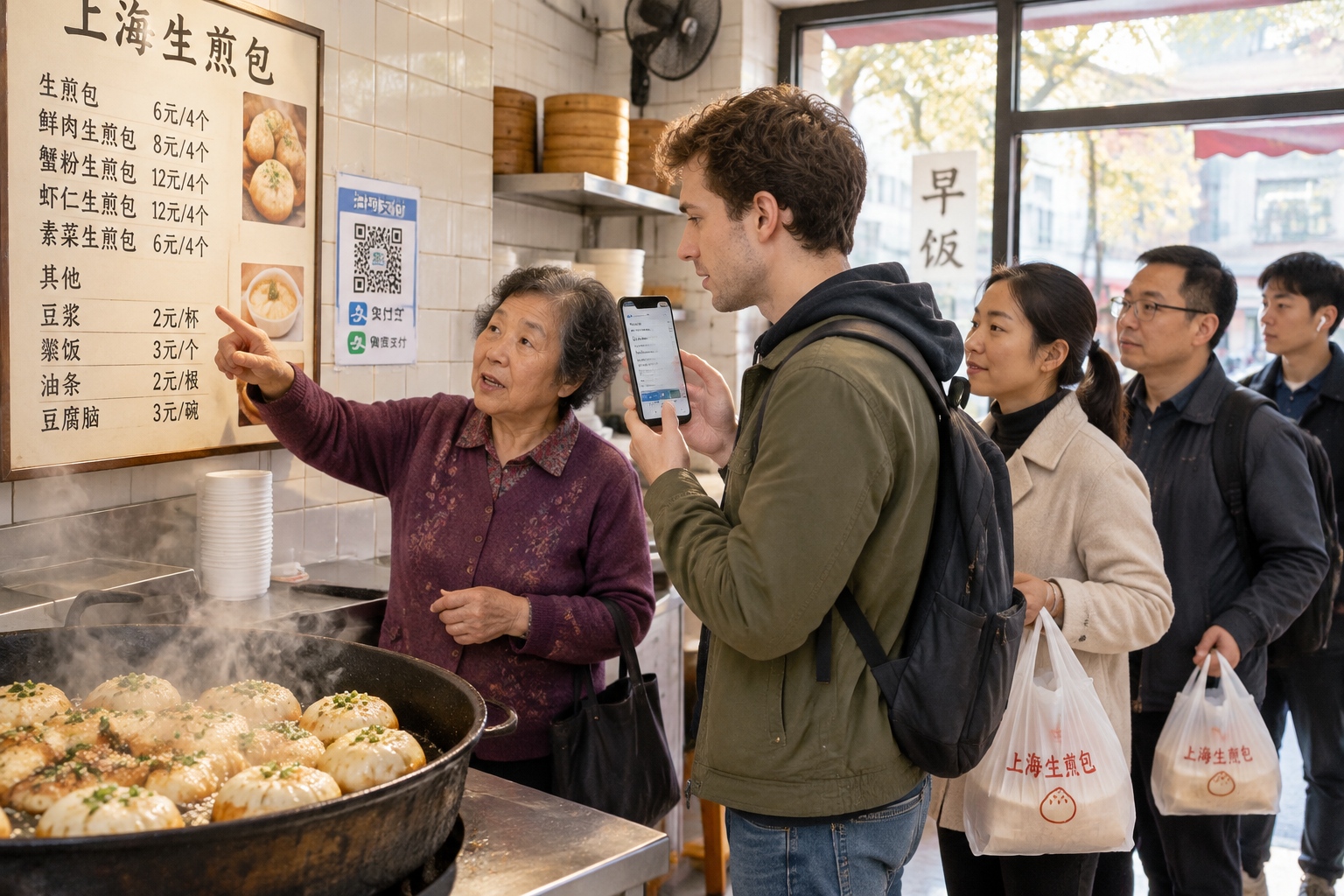 In Conversation: How a Shanghai Grandma Teaches Foreigners to Order Authentic Breakfast