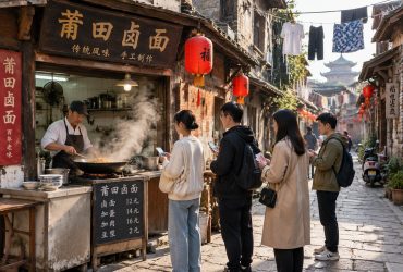 Putian Braised Noodles Through Tourist Eyes: When Viral Trends Meet Old Alley Life