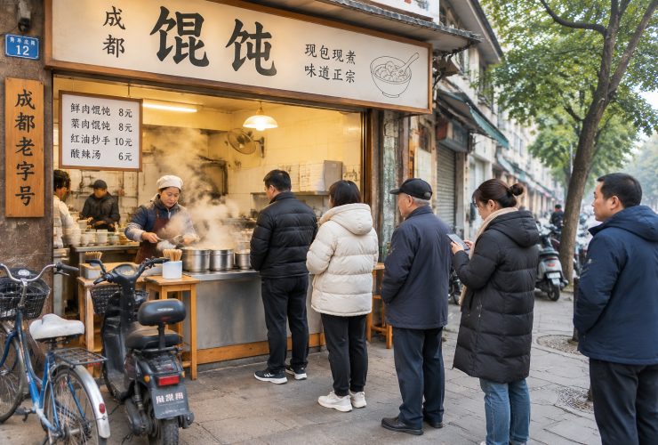 The Morning Rush: Why Sichuan Locals Queue for Hours for a Bowl of Wontons