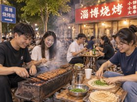Small Flatbreads and Green Onions: How a Small Town in Zibo Captured Global Attention