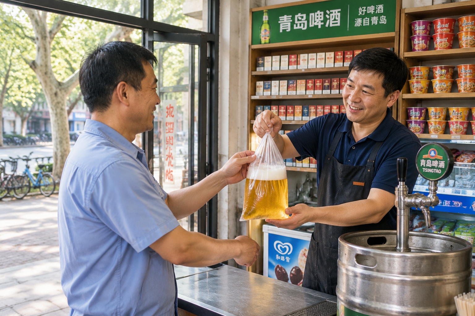 Drinking Beer in Plastic Bags: The Unofficial Urban Life of Qingdao