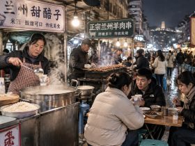 Gansu Night Markets: How Late-Night Stalls Connect Strangers