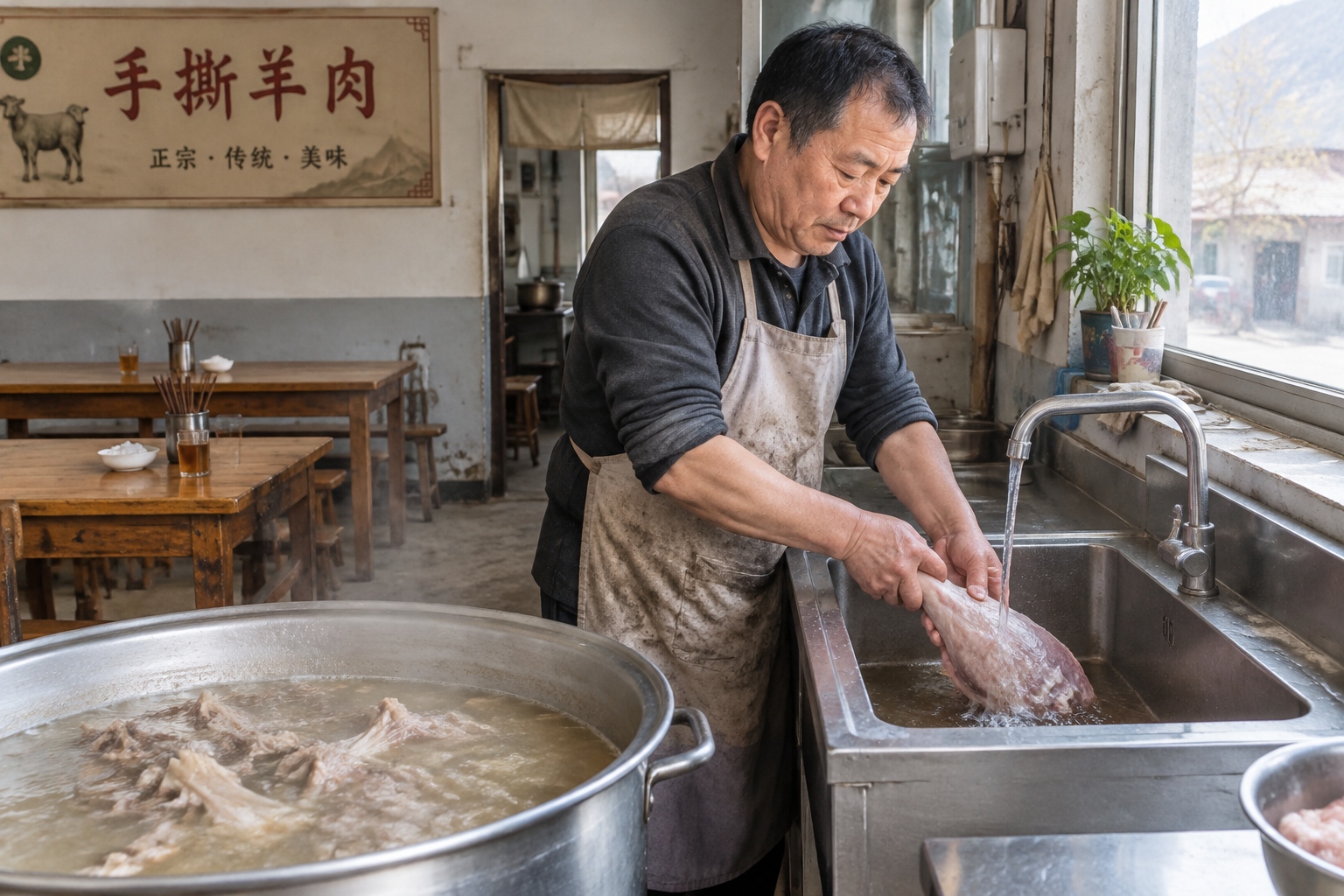 Behind the Hand-Torn Mutton: A Gansu Chef's 30-Year Journey
