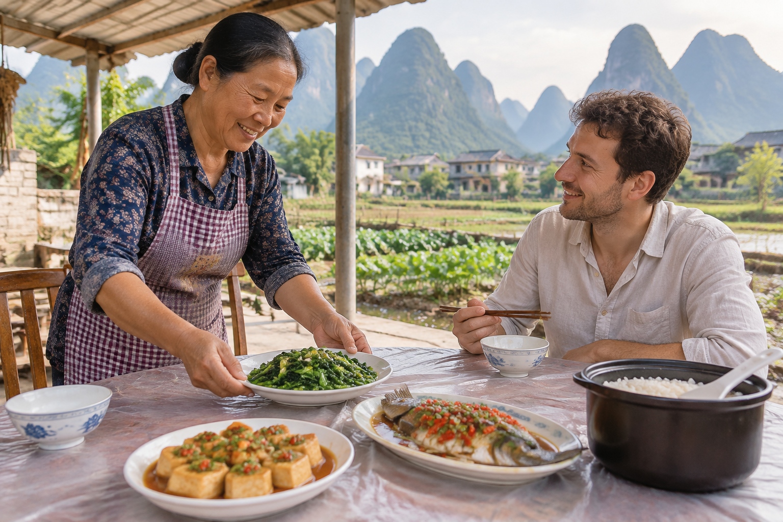 From Field to Table: The 'Hidden Menu' Tourists See in Yangshuo 19 From Field to Table: The 'Hidden Menu' Tourists See in Yangshuo