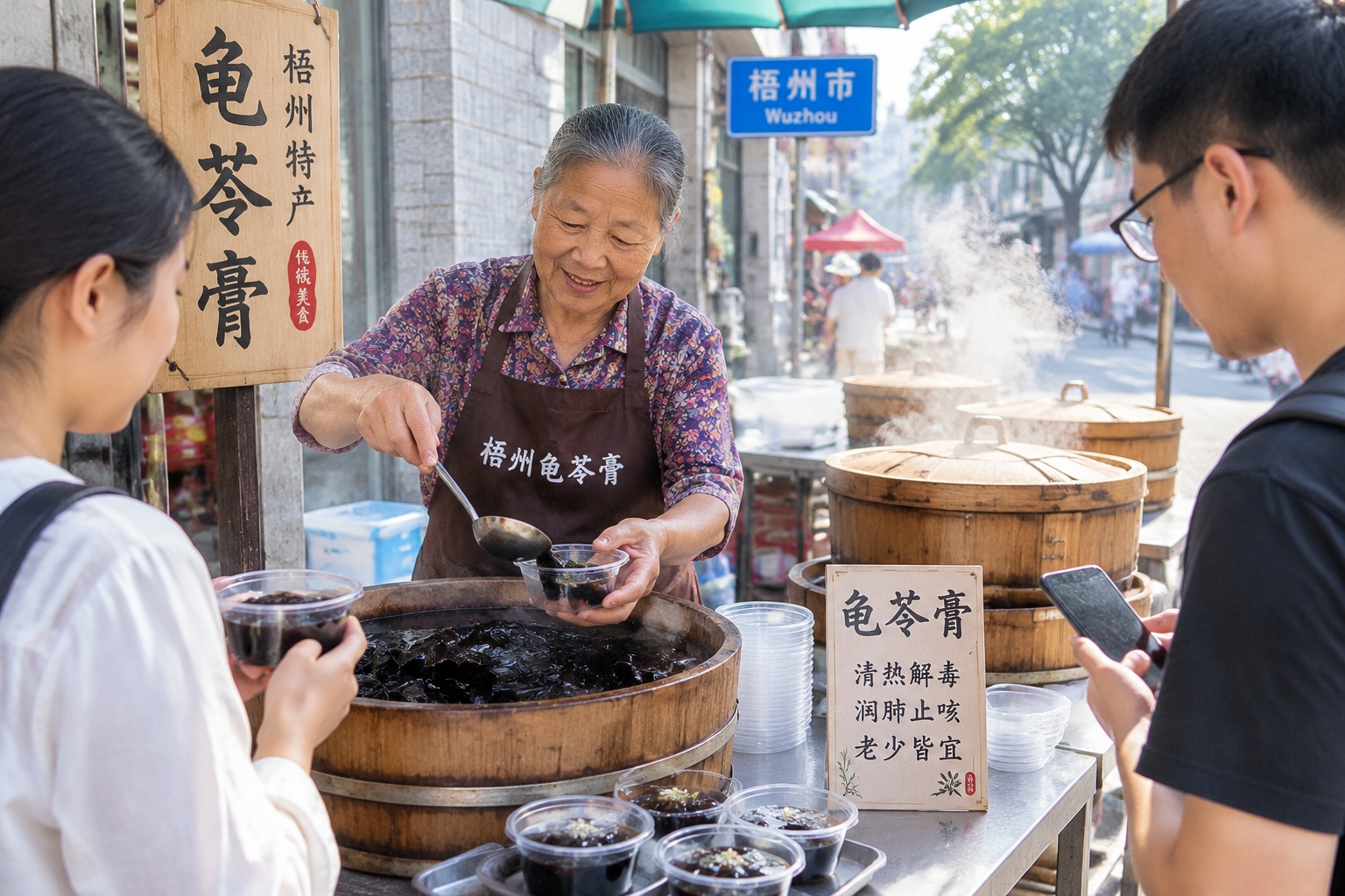 Why Foreigners Fall for Guilinggao in Wuzhou: A Real Taste Test