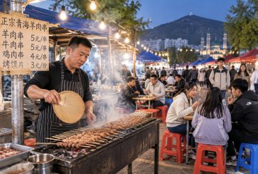 Beyond the Tourist Photos: Finding Authentic Night Markets in Xining City Center