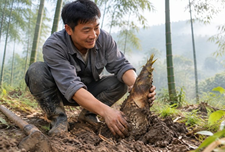 From Soil to Table: The 48-Hour Journey of a Bamboo Shoot