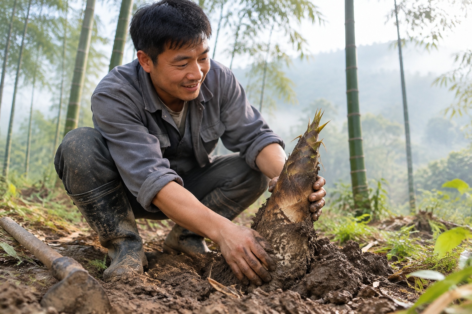 From Soil to Table: The 48-Hour Journey of a Bamboo Shoot 19 From Soil to Table: The 48-Hour Journey of a Bamboo Shoot