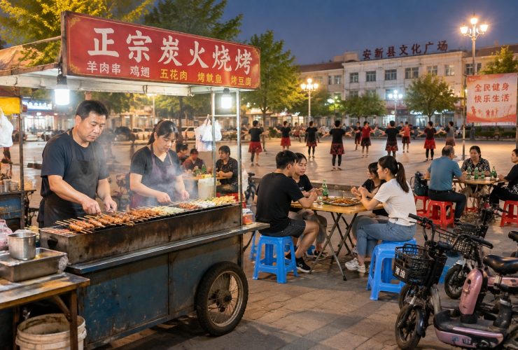 More Than Tourism: Exploring the Night Markets and Local Flavors of County Towns in Hebei