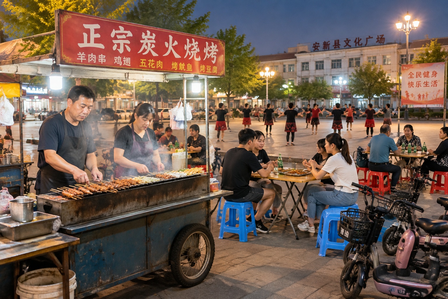 More Than Tourism: Exploring the Night Markets and Local Flavors of County Towns in Hebei